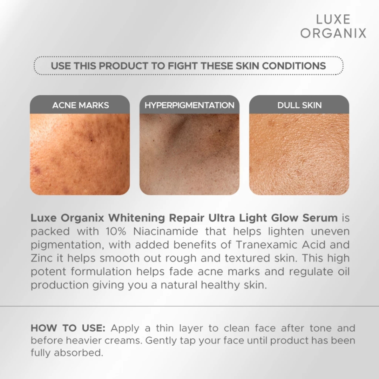 Whitening Repair Serum Niacinamide 10% 30ml