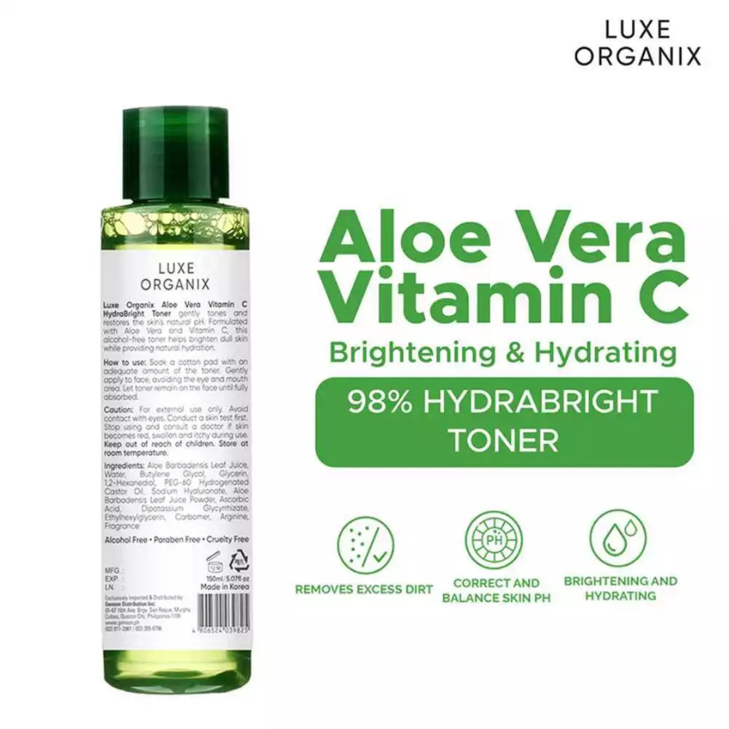 Aloe Vera Calming Toner 150mL