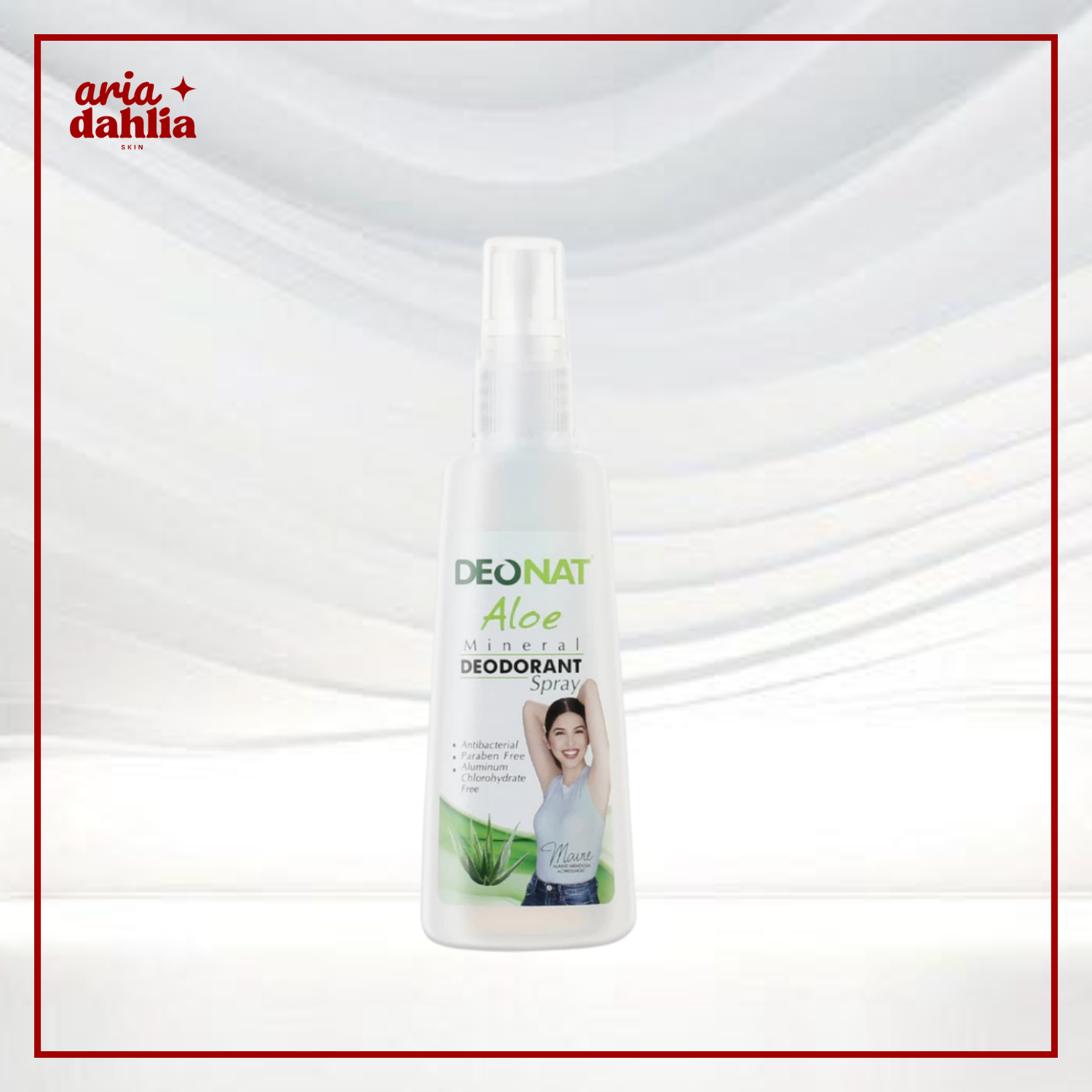 Natural Aloe Mineral Deodorant Spray 100mL