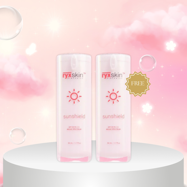 Sunshield SPF 50PA+++ Broad Spectrum 50ml x2