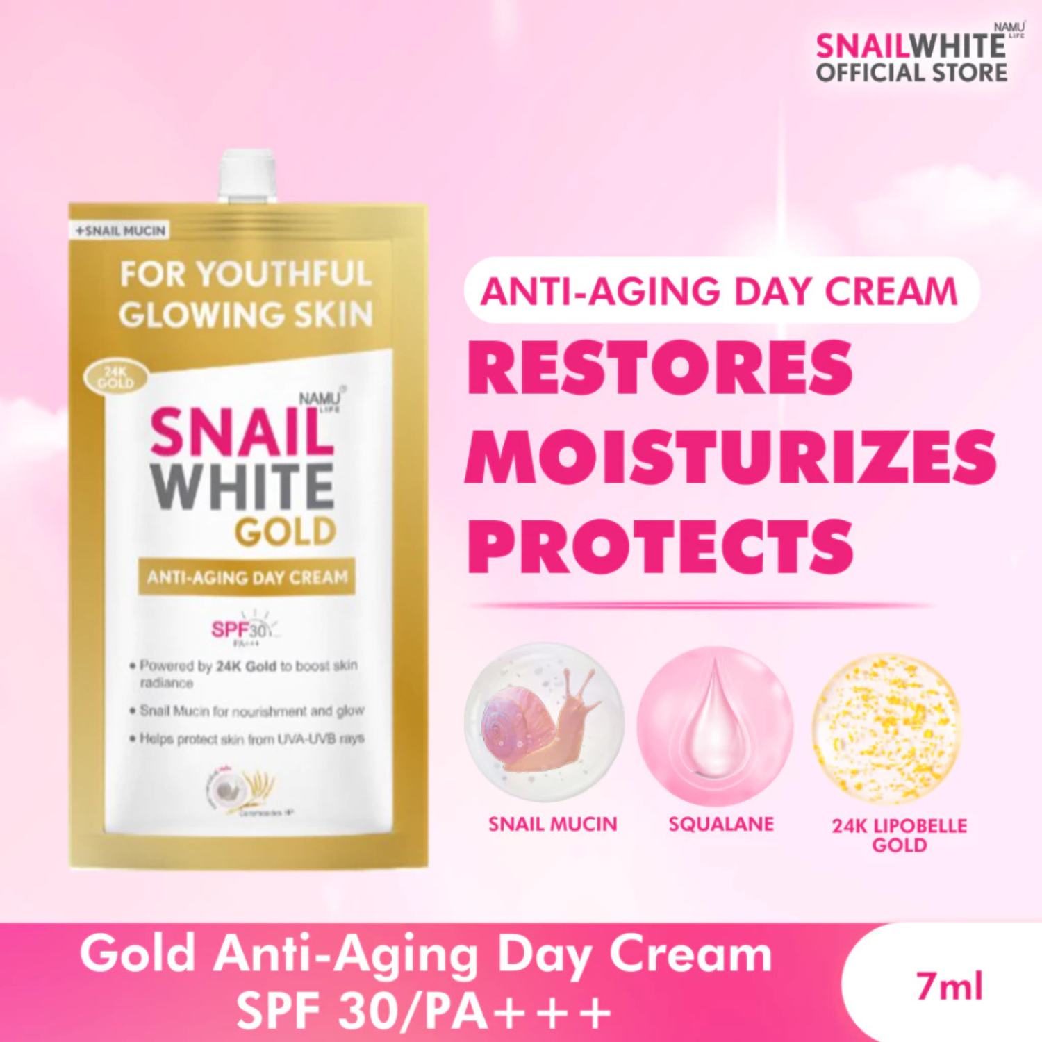 Gold Anti Aging Day Cream SPF 30/PA+++