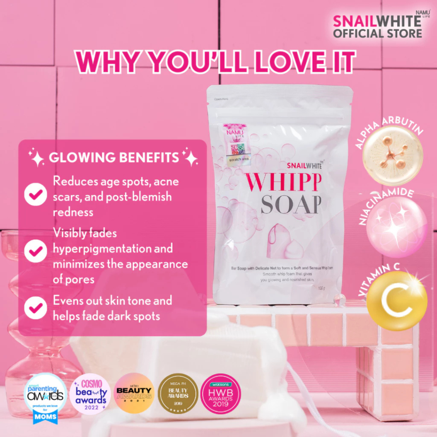 Whipp Soap 100g