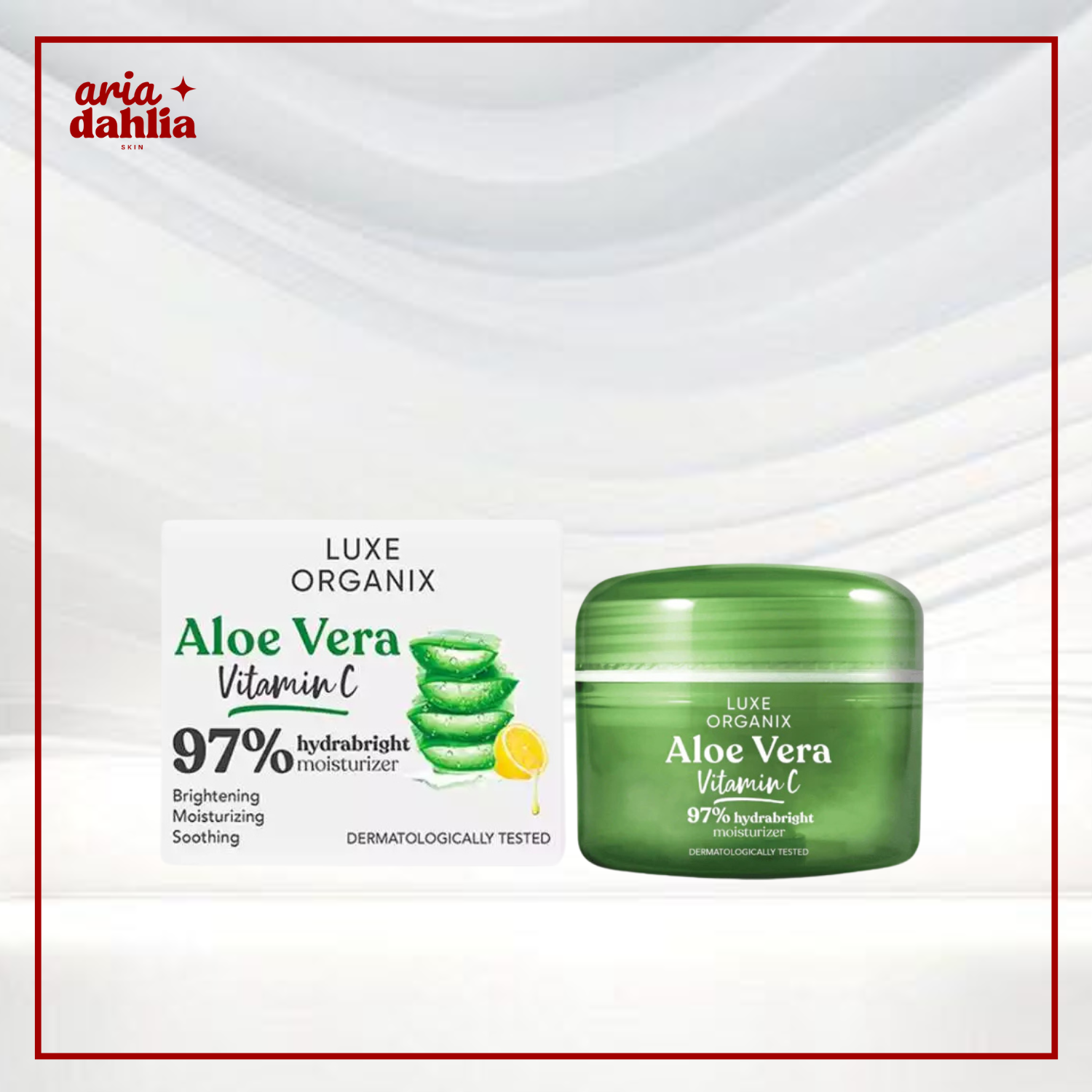 Aloe Vera All Day Moisture And Whitening Cream With Vitamin C 50G