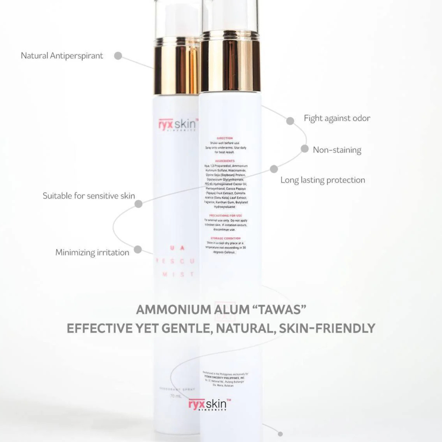 Under Arm Whitening Rescue Mist 70ml