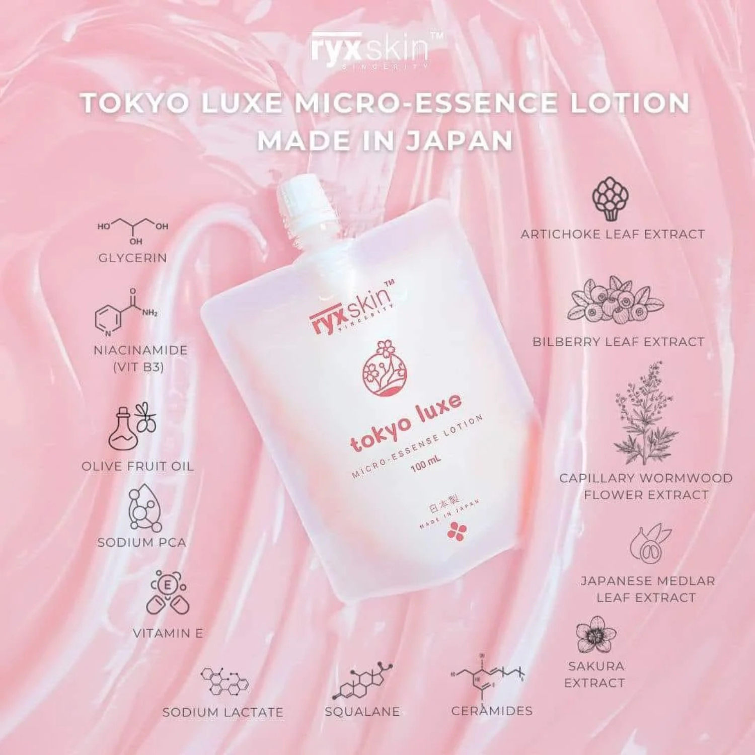 Tokyo Luxe Micro-Essence Lotion